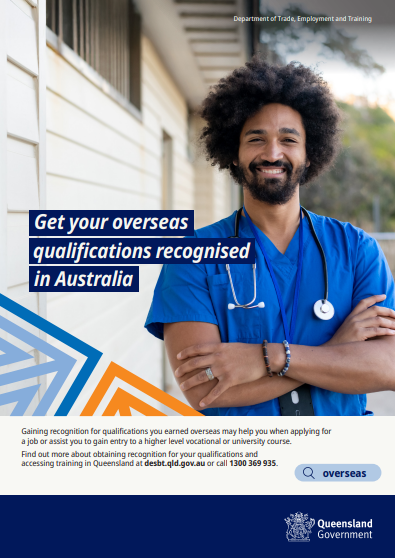 Get your overseas qualifications recognised in Australia poster