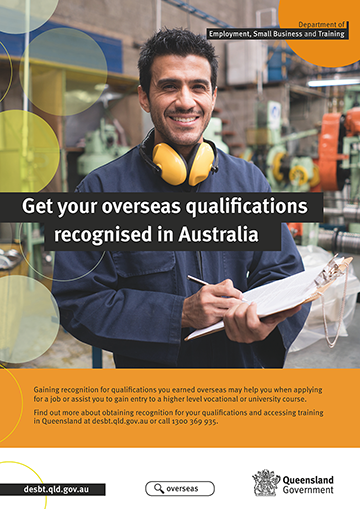 Download Get your overseas qualifications recognised in Australia poster (PDF, 3MB)