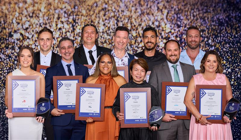Group photo of 2025 Queensland Training Award Tropical North Region Winners 
